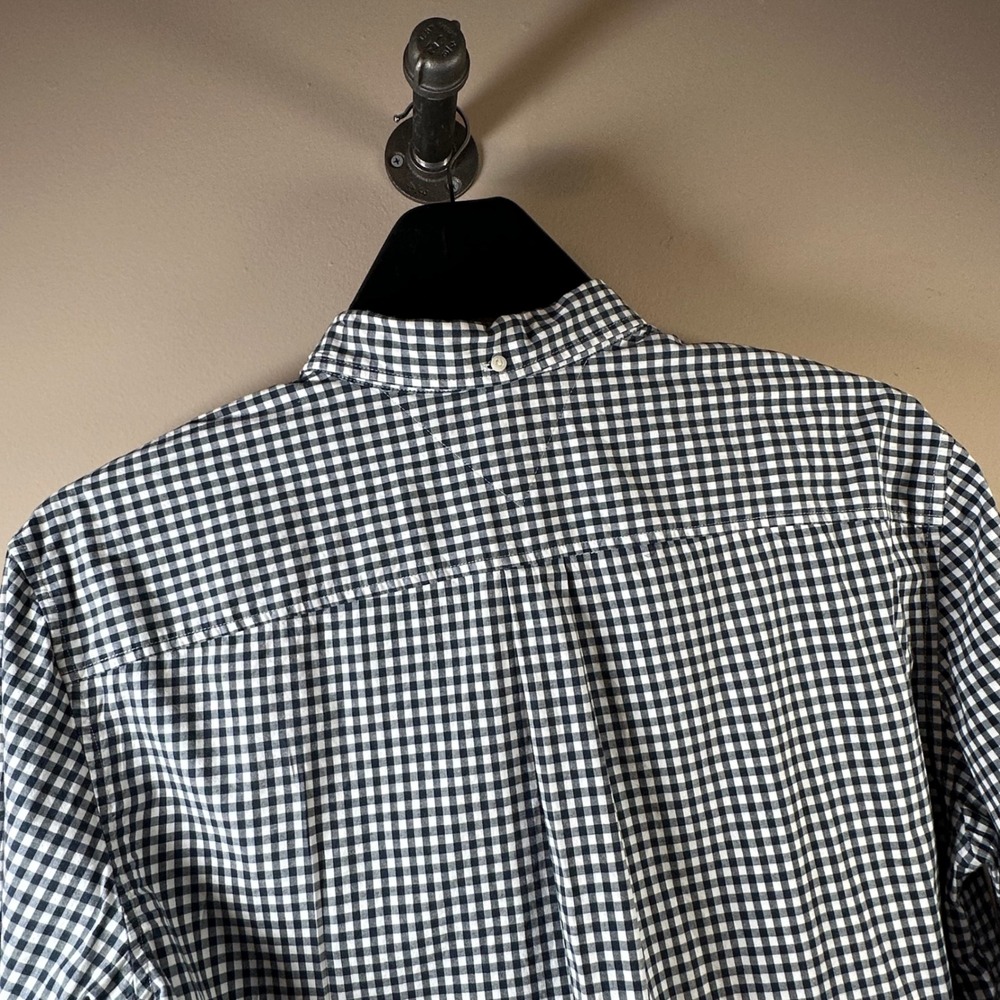 Tommy Hilfiger XXL Blue Gingham Check Classic Fit Button Down‎ Shirt - Picture 5 of 9